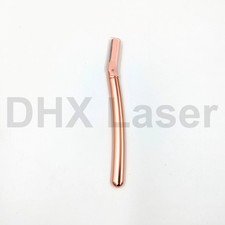 Metal Eyebrow Razor Dermaplaning Face Razer Hair and Skin Remover Orange