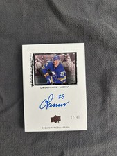 Owen Power 2022-23 Upper Deck Ice Exquisite Rookie Autograph /49 #09T-OP