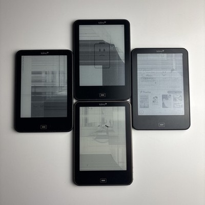 Tolino Vision 3 HD + Vision 1 E-Book Reader Schwarz Konvolut 4 Geräte DEFEKT