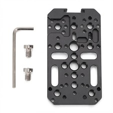 Camera Cheese Mounting Plate Switching 1/4 3/8 Inch Threads Universal Top