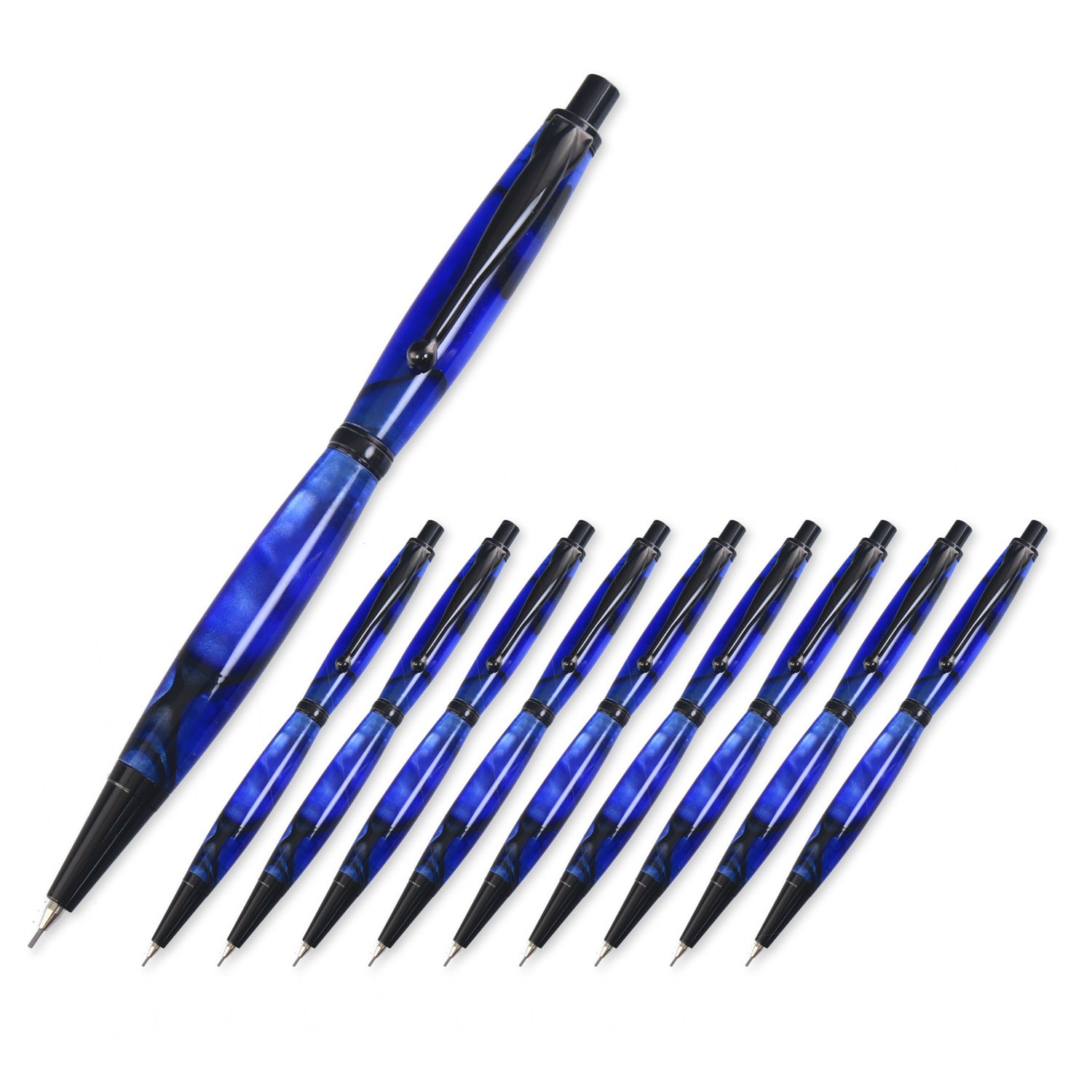 Kit, Black Chrome Finish, 10 Pack, Legacy Woodturning