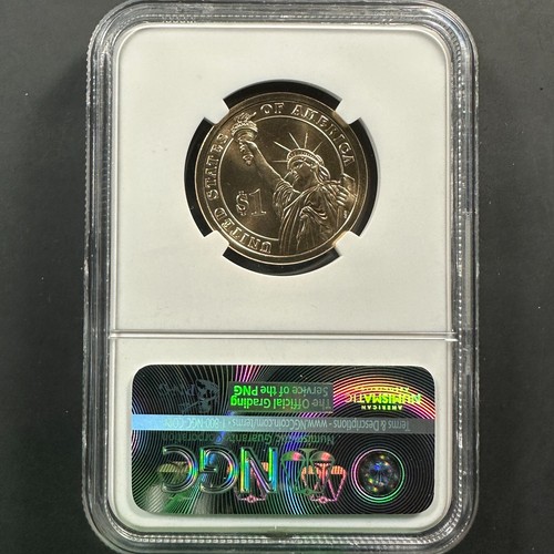 2008-D $1 Andrew Jackson Presidential Dollar, SMS, NGC MS67 (85217) - Picture 2 of 2