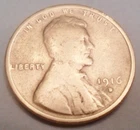 1916 D Lincoln Wheat Cent / Penny  CULL **FREE SHIPPING**
