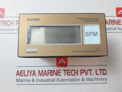 Beka Associates BA308C 3 1/2 Digit Indicator Display 4/20MA