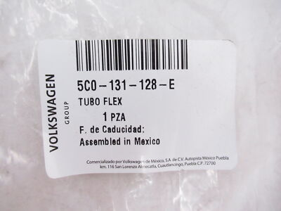 Genuine OEM VW Audi 5C0-131-128-E Secondary AIR Injection Hose