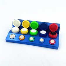 Blue 30180 Oil Cup Stand with 4 Containers Watchmakers Tool Watch Repair