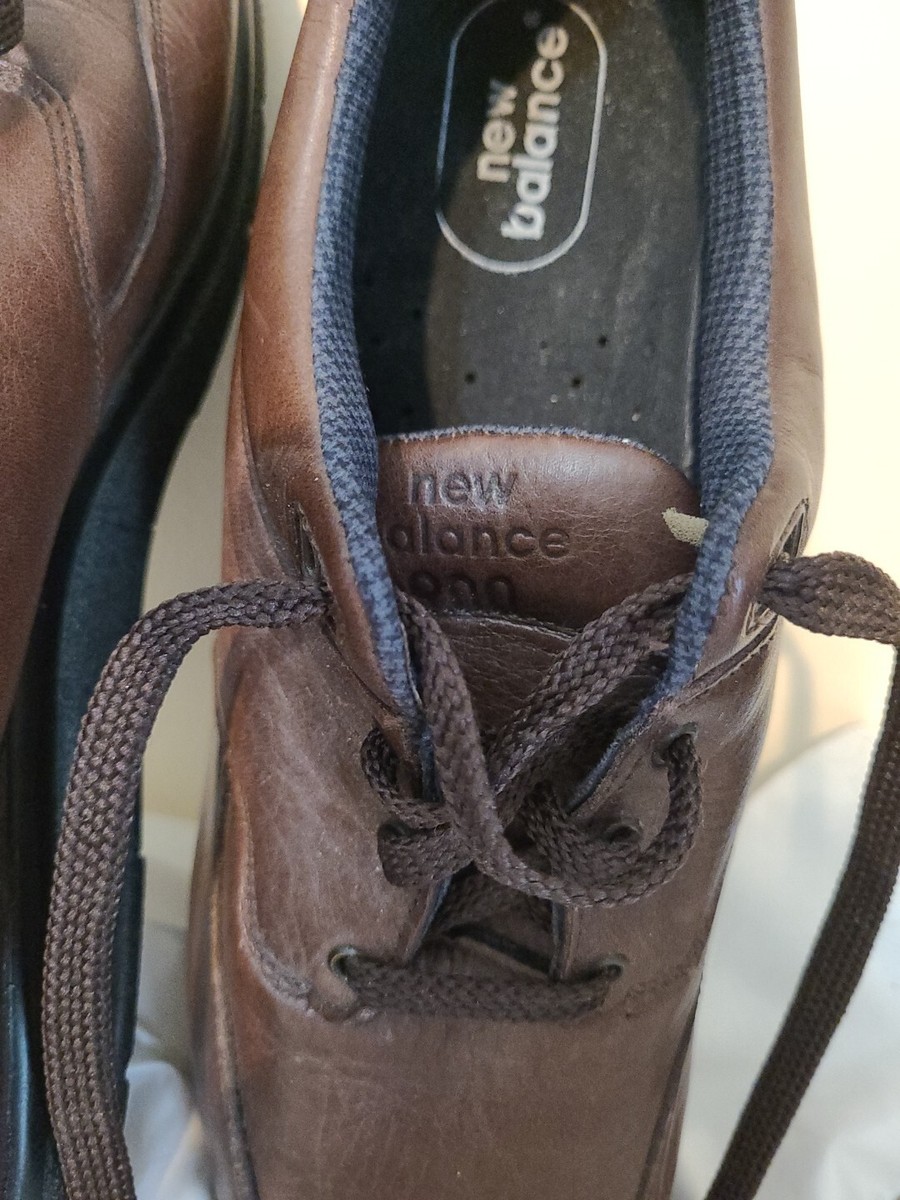 New Balance 900 Mens Size 14B Brown Leather Dress Shoes