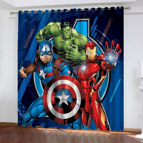 Marvel The Avengers Duvet Cover Bedding Blackout Curtains Carpet Sherpa Blanket - Picture 3 of 7
