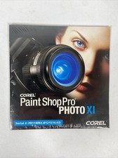 Corel PaintShop Photo Pro XL Software Slip Case Sealed New Dell 2006 CW106