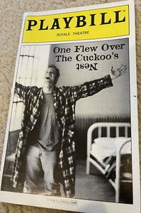 One Flew Over The Cuckoo's Nest - Royale Theatre Playbill, 2001 Gary Sinise