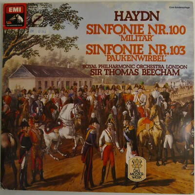 Sir Thomas Beecham Haydn Sinfonie Nr. 100 103 EMI 26149-5 LP-9546