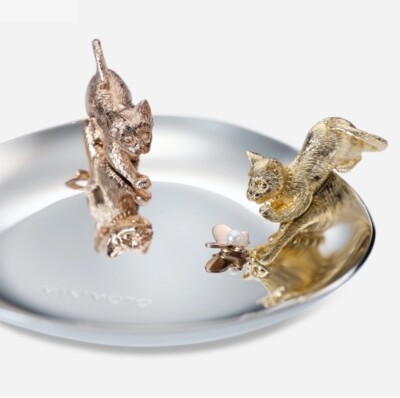Mikimoto Luxury Gift Collection CATS Tray Limited color From Japan
