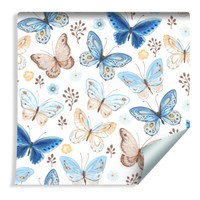 10M Vlies Tapete Rolle Kinderzimmer Schmetterlinge Himmel Blumen Xxl 1165