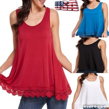 Built in Bra Women Camisole Vest Tank Tops Ca...
