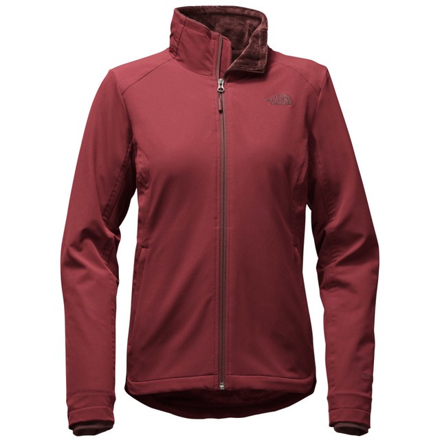 The North Face Women's Lisie Raschel Fleece Lined Windwall Jacket Red