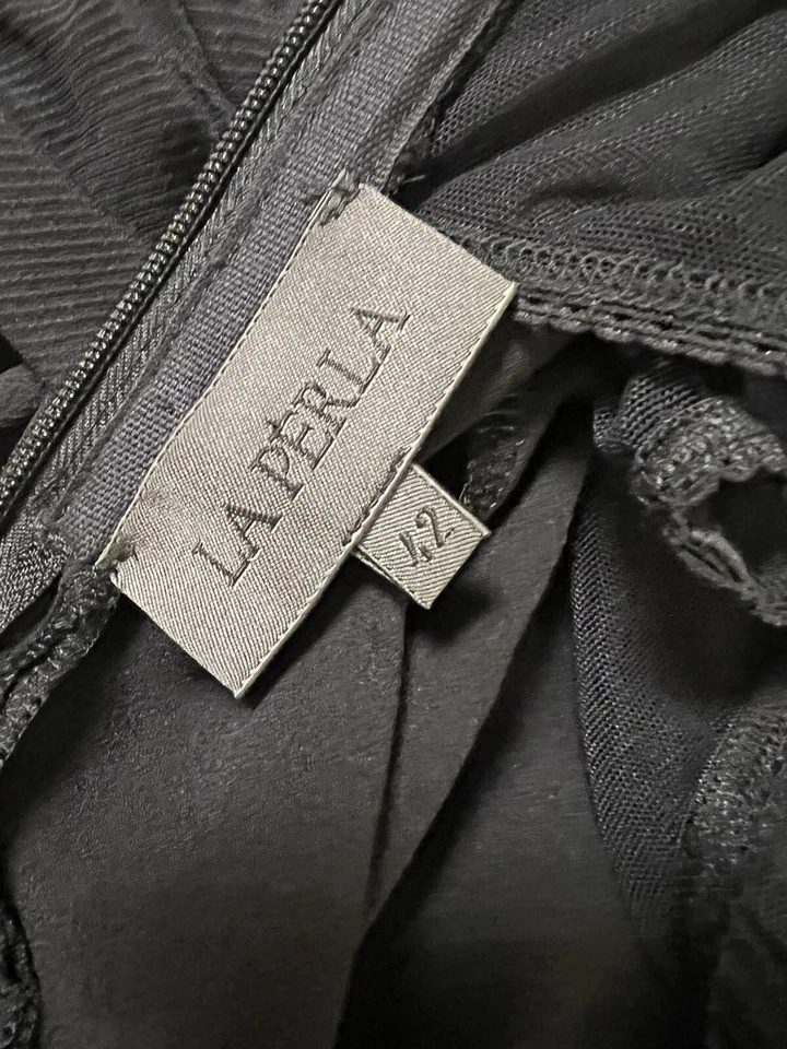 Vestido preto feminino La Perla tamanho 42 - Imagem 4 de 4