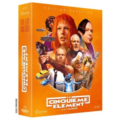 The Fifth Element Limited Prestige Edition Steelbook Blu-ray 4k Box Neu