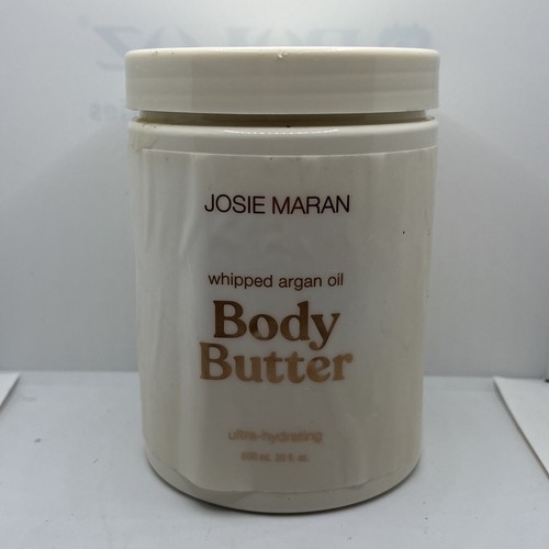 Josie Maran Whipped Argan Oil Body Butter Unscented 20 oz No Pump