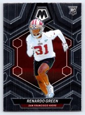 2024 Panini Mosaic #358 Renardo Green Rookie San Francisco 49ers