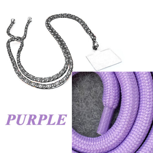 Universal Kreuz Körper Handy Lanyard Nylon Pflaster Handy Band Einstellbar UK ♮ - Bild 19 von 32