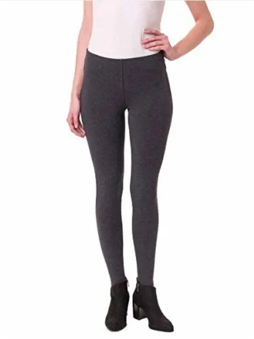 Женские леггинсы Kirkland Signature French Terry XXS S (BALCK, СЕРЫЕ) НОВЫЕ С ЯРЛЫКАМИ - Изображение 2 из 4