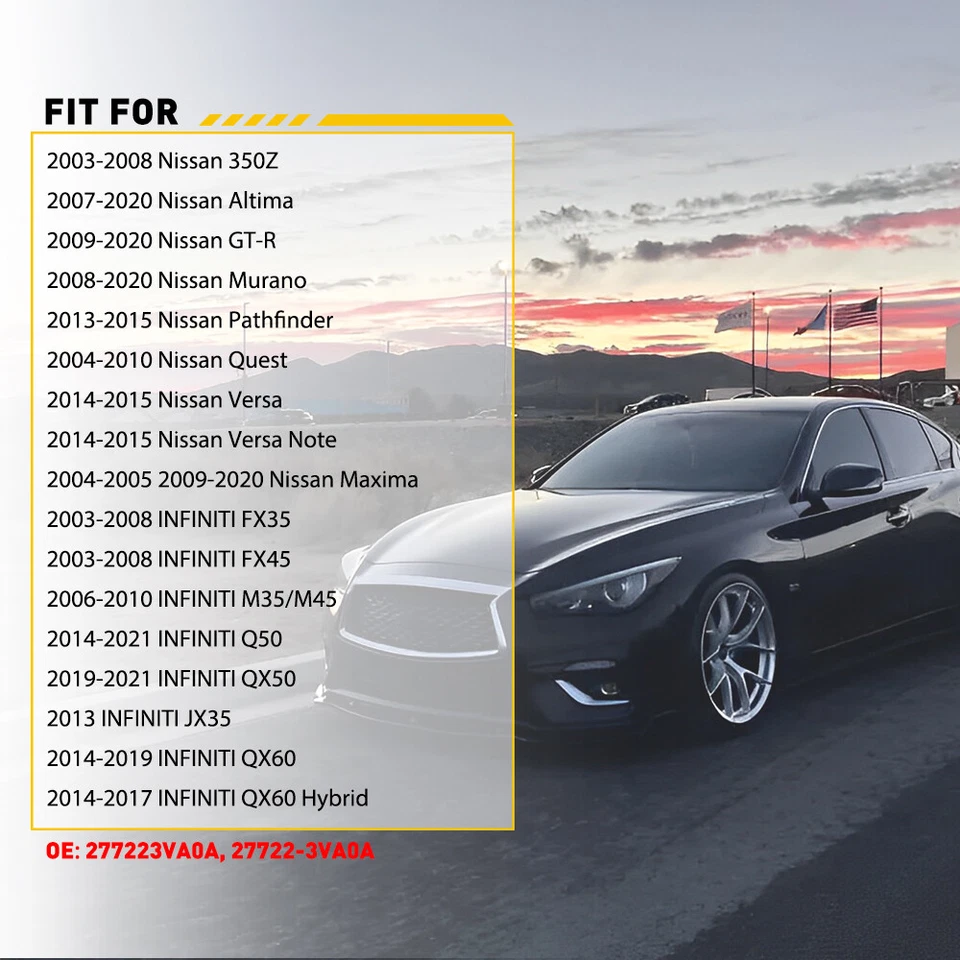 Sensor de temperatura del aire ambiente apto para 27722-3RA0A 8 09-2020 2007 Nissan Altima Foto 2 de 4