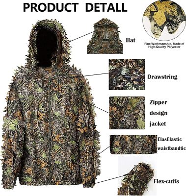 sexy ghillie suit Ghillie Suits; 5-Piece camouflage Ghillie Suits
