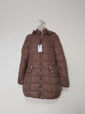 New Elle Ladies Hooded Coat Size 10 Rrp £179