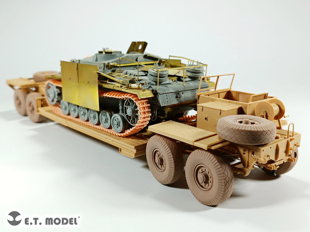 自動車 Tamiya FAMO & Sd.Ah.116 1/35 FAMO and Sd.Ah.116 Trailer Review by Brett Green (Tamiya 1/35)
