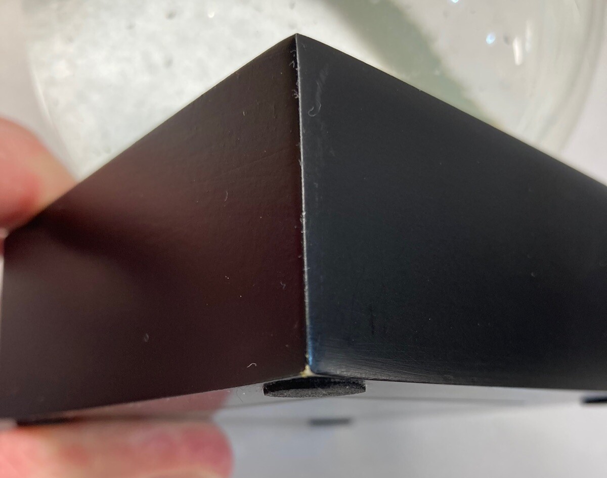 Snow Globe by CoolSnowGlobes “Snowball All Snow” All Year Snowstorm  Black Base