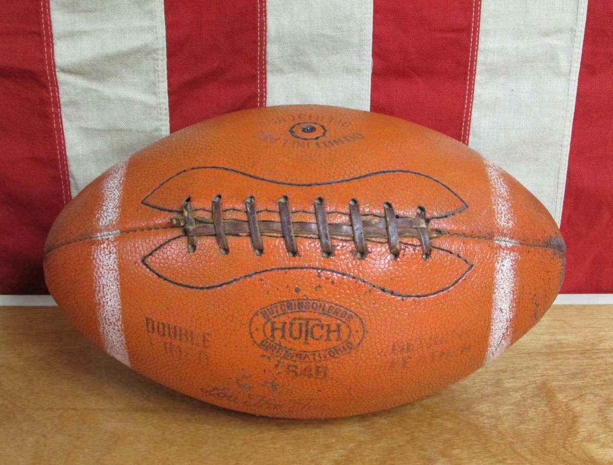 70年代 USA製 HARVARD69 フットボールT REAL MOON Vintage 1950s Hutch Leather Football Laces 64B Lou The Toe Groza