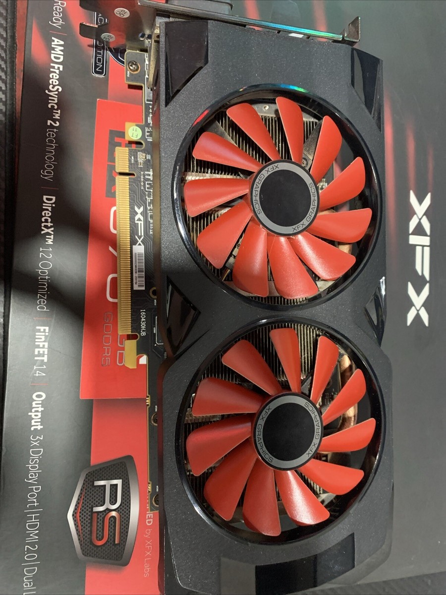 XFX Radeon RX 570 8GB XFX Edition GDDR5 RX-570P8D Video Graphics