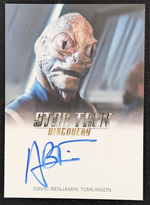 Star Trek - Discovery - David Benjamin Tomlinson - Linus - Full Bleed - Auto