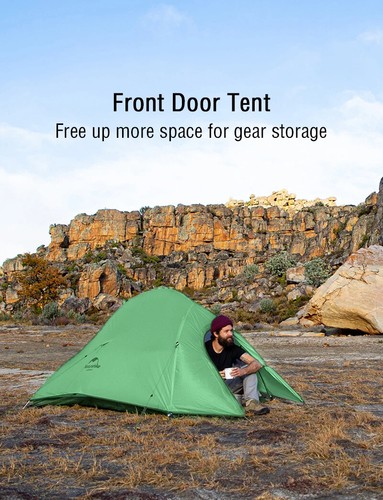 2 Person Camping Tent Waterproof Easy Build Ultralight Beach Tent Outdoor Hiking - Picture 13 of 24