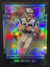 2001 Bowman Chrome CHRIS WEINKE RC AUTO Rookie Autograph SP SSP