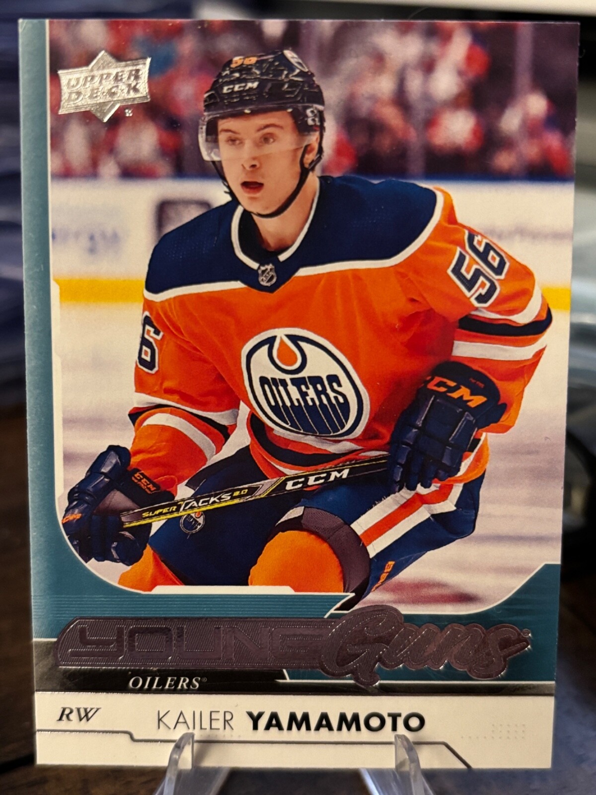 2017-18 Upper Deck #202 Kailer Yamamoto YG RC