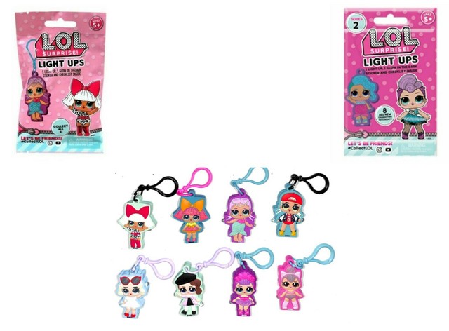 lol surprise doll keychain