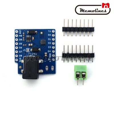 7-24V Mini Development Board DC Power Supply Shield Module V1.1.0 for Wemos D1