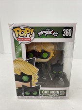 cat noir with plagg miraculous funko pop