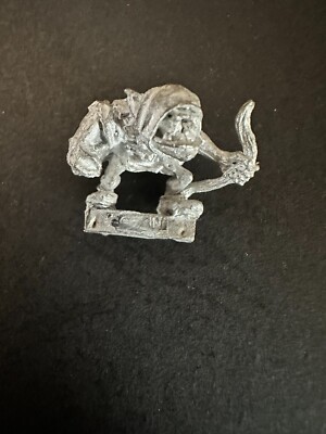  Vintage Games Workshop Warhammer Goblin Archer Orc Metal Rare OOP Oldhammer P