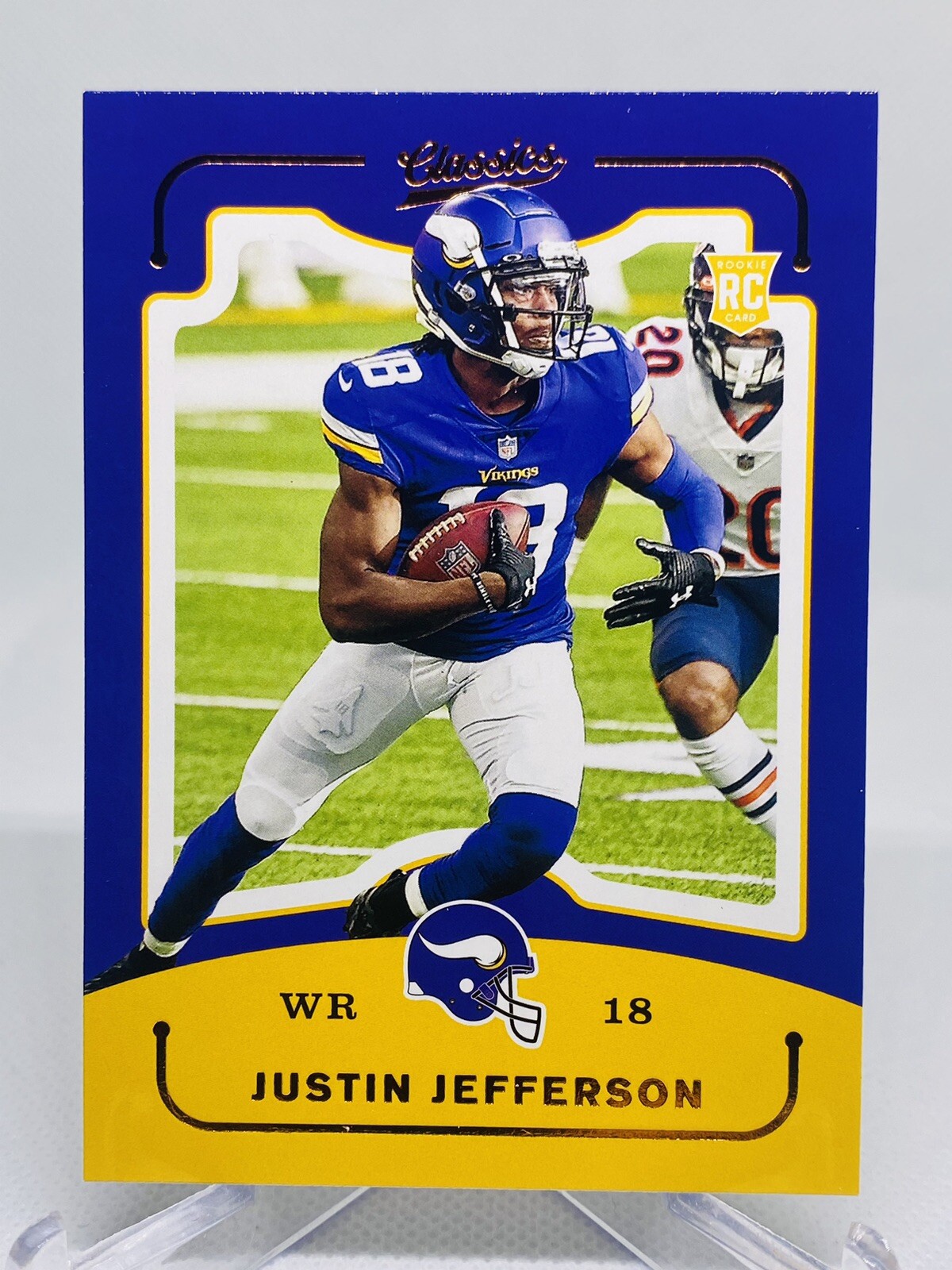 Justin Jefferson 2020-21 Donruss Panini Chronicles Classics Rookie Card RC CL13
