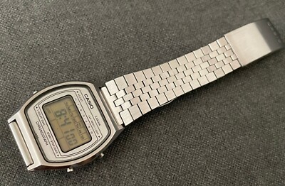 Casio 95QS-36 Chronogarph Lcd Watch Form 1977 Digital
