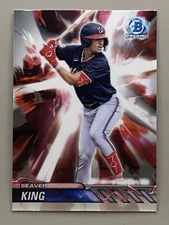 2024 Bowman   Chrome Draft Plasma Power Seaver King Washington Nationals It-1606