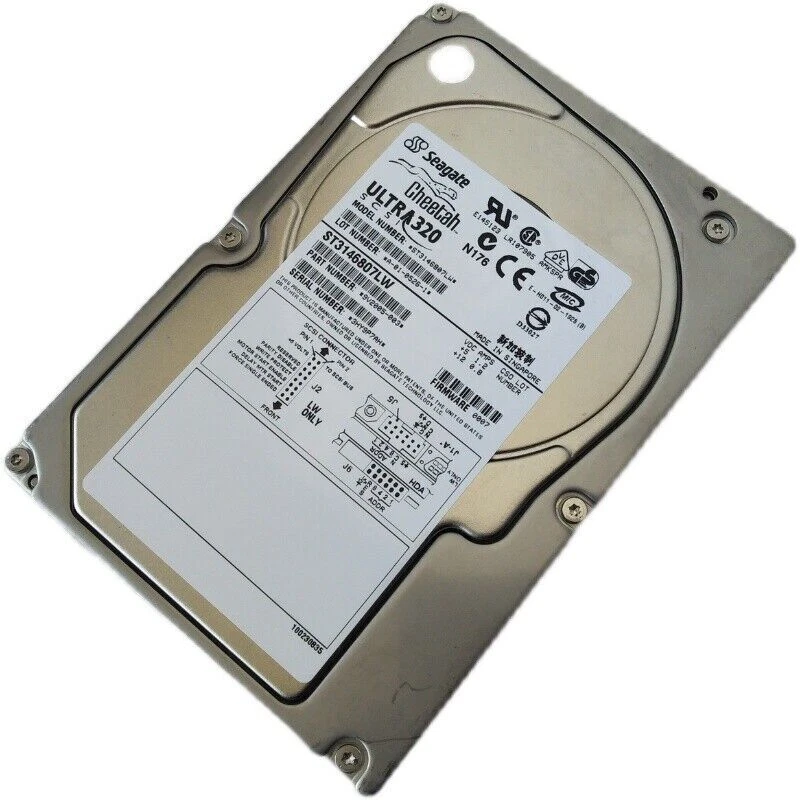 Seagate ST3146807LW 146G 10K SCSI 68-pin hard drive DELL 0M3637 - Bild 2 von 2