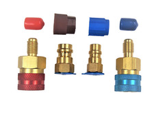R1234yf To R134a Quick Coupler Adapter High Low Side Conversion Kit Auto Ac R1234yf To R134a Quick Coupler Adapter High Low Side Conversion Kit Auto Ac