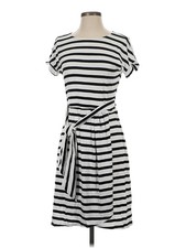 Chaps Women Gray Casual Dress XS