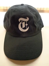 The New York Times snapback black hat cap