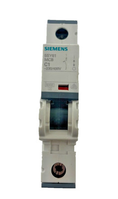 Siemens 5SY6110-7 MCB Circuit Breaker C10 10A 1-Pole Miniature Breaker