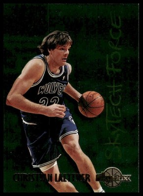 1994-95 SkyBox Premium #SF12 Christian Laettner SkyTech Force Timberwolves