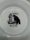 Signed Walt Disney Plates stamped Anchor Hocking Davy Crockett — photo 2